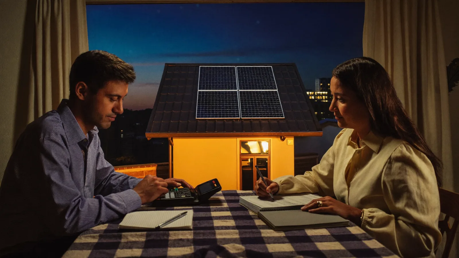Paneles solares a mensualidades: la cuenta honesta